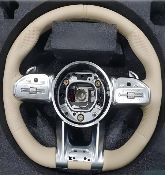 Руль AMG-Style (Бежевый) для Mercedes CL-class C216 2006-2014 гг
