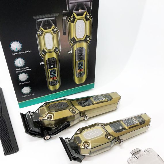 Набір для стрижки волосся на акумуляторі, Машинка для стрижки акумуляторна Машинка підстригання MY-89 | Зображення 2