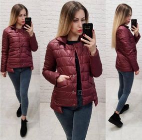 Куртка, арт.932, колір бордо