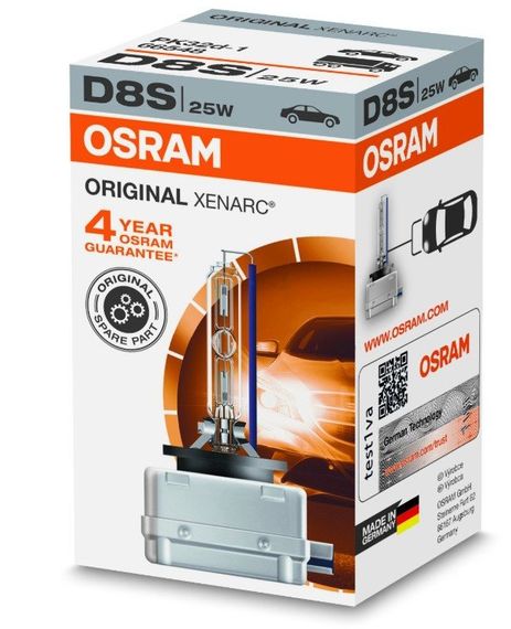 66548-FS OSRAM Лампа D8S 40V 25W PK32D-1 ORIGINAL