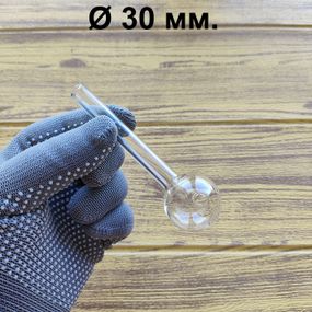 Стеклянная трубка Sphere Oil Clear