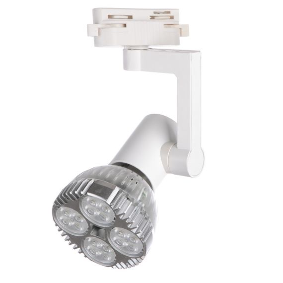 Светильник трековый поворотный под лампу KW-7 E27 WH | Зображення 6