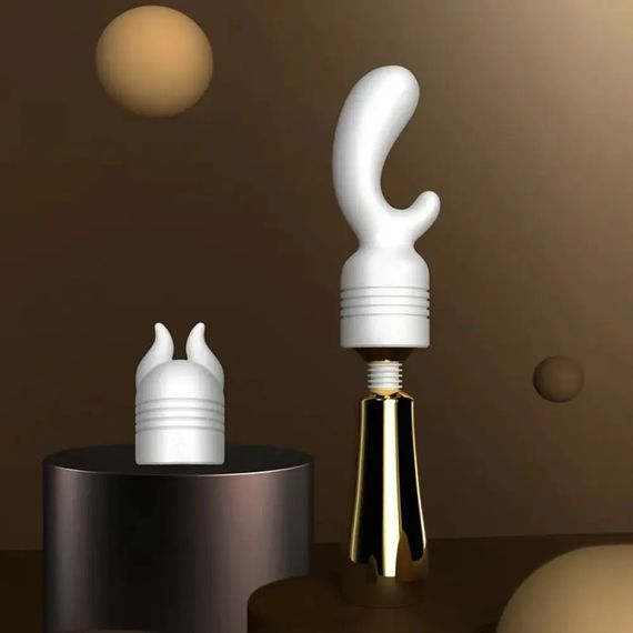 Труси зі страпоном Золотистого кольору Lockink | Зображення 1