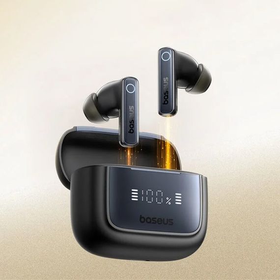 Беспроводные TWS наушники Baseus OS Bowie 35 (A00073800) Cosmic Black | Зображення 6