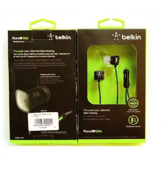 Наушники вакуумные BELKIN Pure AV006 | Зображення 3