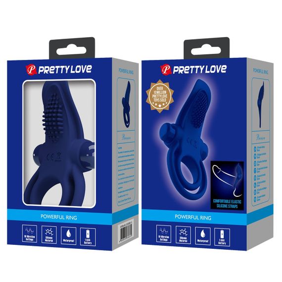 Кільце ерекційне серії Pretty Love - Powerful ring, BI-210203-3 Sex Aura | Зображення 9
