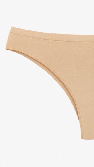Труси жiночi BRASILIAN BRIEFS L/XL Бежевий shop (4823116908628) | Зображення 1