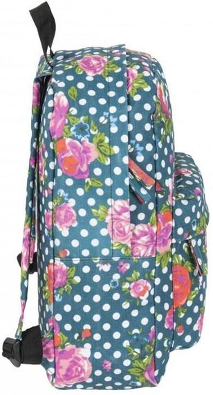 Легкий женский рюкзак в горошек с цветами 13L Paso 17-780D | Зображення 2