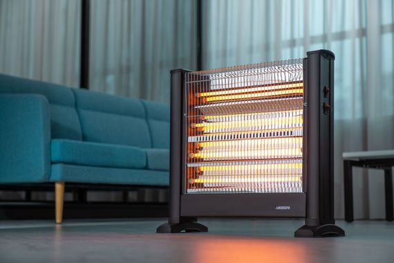 Інфрачервоний обігрівач Ardesto 2,2 кВт, площа обігріву 22 кв.м., чорний (IHS-2200) | Зображення 2