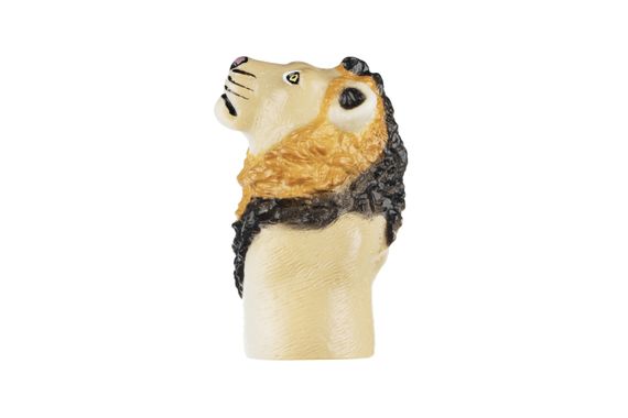 Игровой набор Same Toy Пальчиковый театр 2 ед, Бегемот и Лев X241Ut-4 (X241UT-4) | Зображення 4