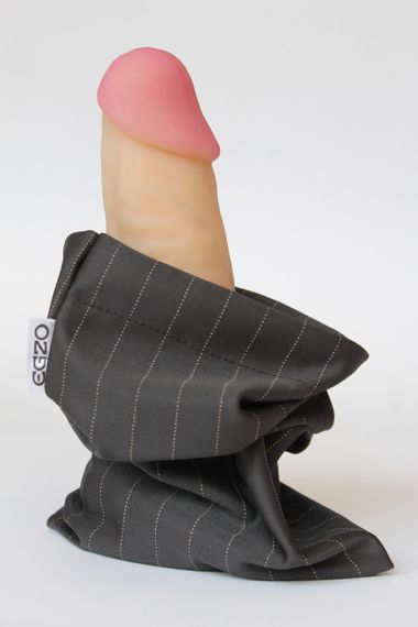 Фаллоимитатор EGZO Ciberskin DS005 ( 20 см х 4,8 см ) sexstyle | Зображення 5