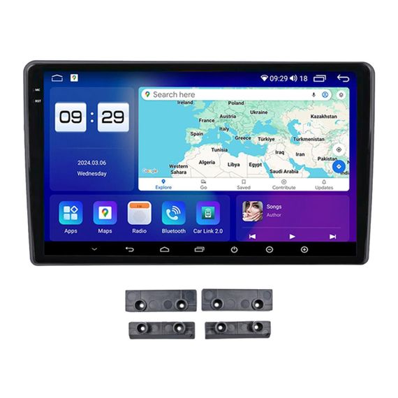 Штатна магнітола серії Mekede M200S 2K під Nissan Sunny 2004-2010 9 дюймів