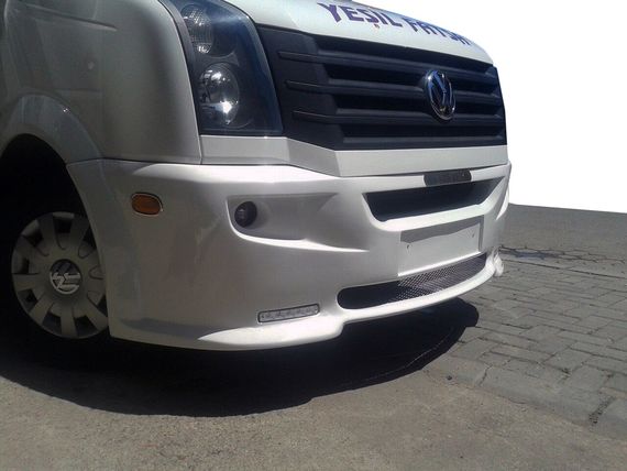 Передній бампер 2012-2024 (LED, під фарбування) для Volkswagen Crafter рр | Зображення 1