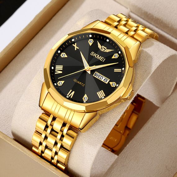 Skmei 2291GDBK Gold-Black | Зображення 2