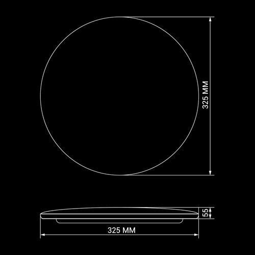 Світильник світлодіодний OEM DL-R101-24-4 4500K 24Втбез дистанційного пульта | Зображення 5