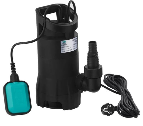 Насос дренажний Pumpman GS400 Нmax 6,5 м Qmax 7,5 куб.м 400 Вт (CV029785)