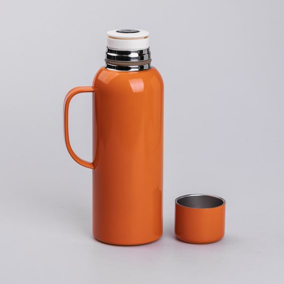 Термос Vacuum с датчиком температуры на 820 мл оранжевый HP-14-55O | Зображення 2