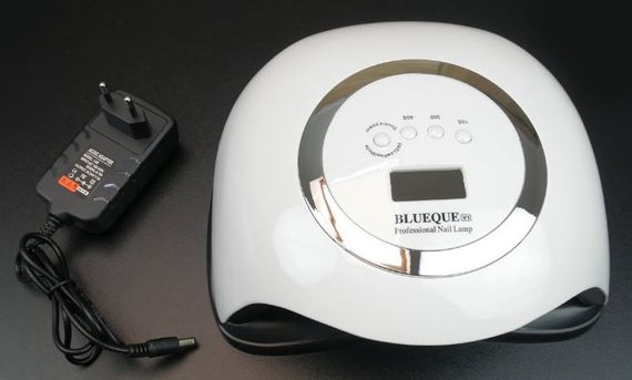 UV LED лампа Nail Lamp Blueque BQ-V1 168 Вт для манікюру для сушіння гелю гель-лаку | Зображення 2