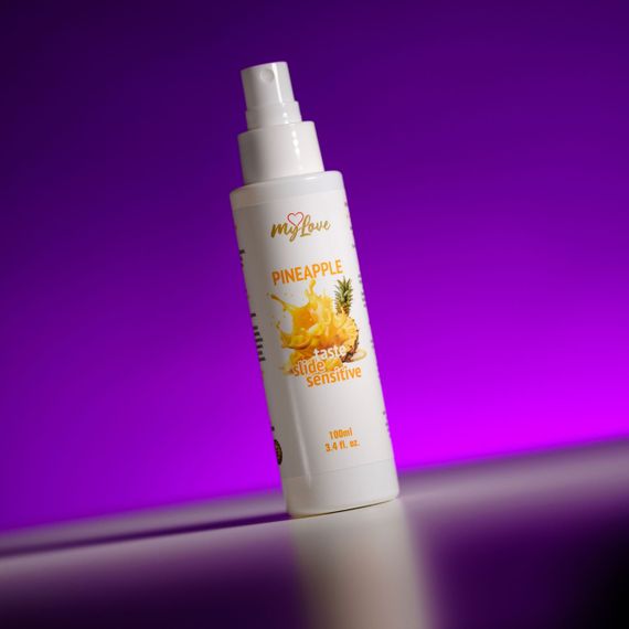 Інтимний гель-лубрикант - MyLove Taste Slide Sensitive Pineapple, 100 мл Sex Aura | Зображення 1