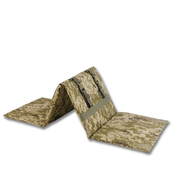 Каремат п'ятиточка чотирьохсекційна Kiborg П-4 Кордура Піксель