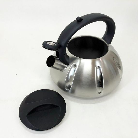 Чайник з одинарним дном, Чайник газовий 3 літри, Чайники зі свистком заварювальні чайники JW-79 | Зображення 2