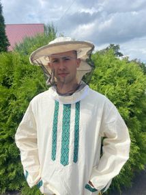 Куртка пчеловода «Вышиванка» с маской