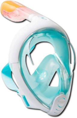 Маска для сноркелинга панорамного обзора L/XL зеленая Easybreath TR-10 (GR- 144_391) | Зображення 1