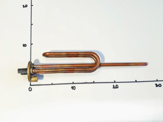 Тен 2000W для бойлера Ariston (Арістон) Novatec (Новатек) Round (Раунд)на фланці D48 Kawai | Зображення 1