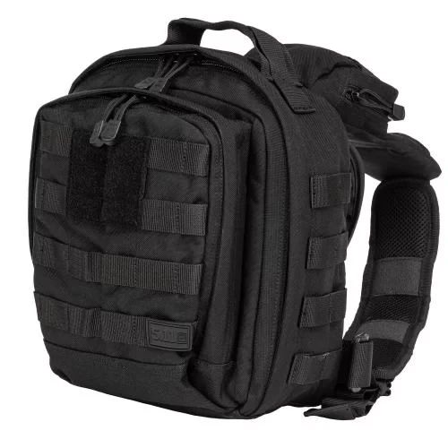 Тактична сумка-кобура 5.11 Tactical RUSH MOAB 6 Sling Pack 11L Колір Black компактна однолямкова сумка із системою MOLLE для EDC | Зображення 8