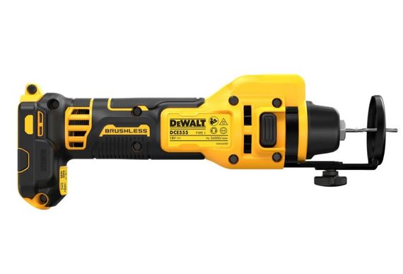 Фрезер акумуляторний для вирізання гіпсокартону DeWalt без АКБ та ЗП DCE555N | Зображення 5