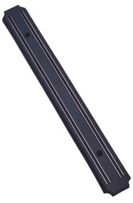 Магнитная планка для ножей Con Brio CB-7105, настенная 48 см, пластиковая, чёрная