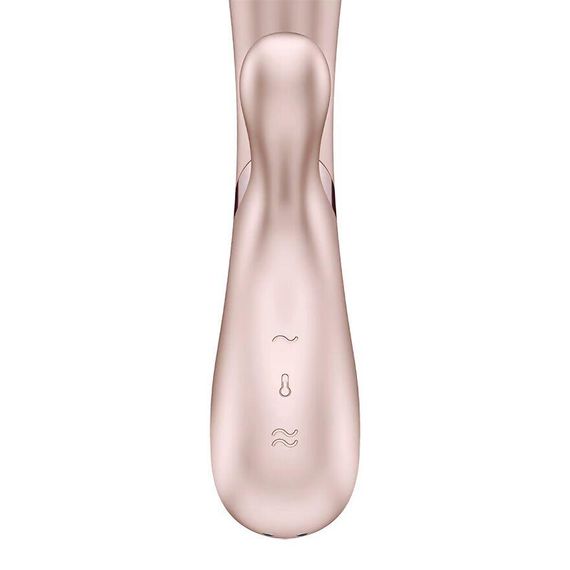 Смарт вибратор-кролик с подогревом Satisfyer Hot Lover Nude sexstyle | Зображення 5