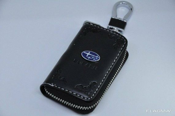 Ключница для авто Кожа KeyHolder Subaru | Зображення 2