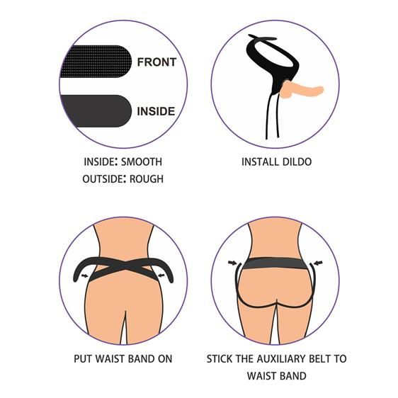 Трусики для страпону - Ingen Easy Strap-On Harness | Зображення 3