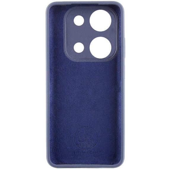 Чохол Silicone Cover Lakshmi Full Camera (AAA) для Xiaomi Redmi Note 14S Темно-синій / Midnight blue | Зображення 1