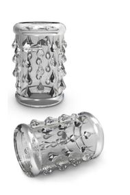 Насадка STAY HARD-COCK Sleeve 05, CLEAR Sex Aura