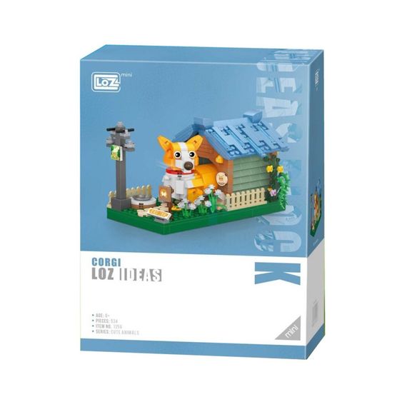 Конструктор LOZ mini Коргі (1256) | Зображення 1