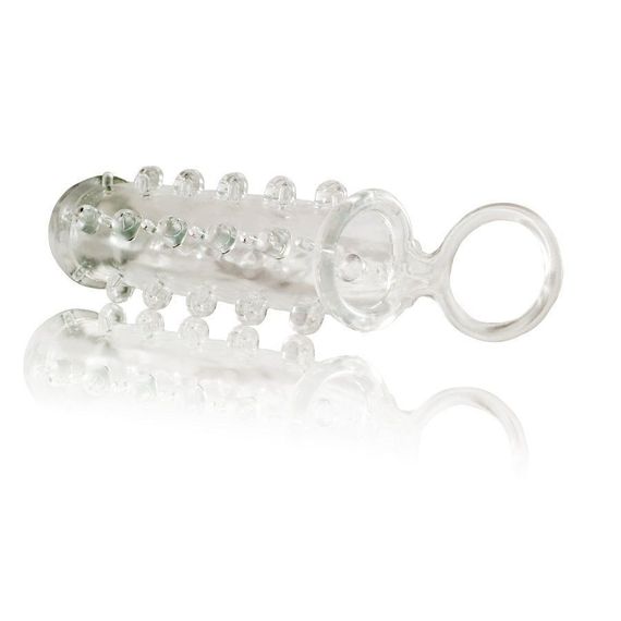 Насадка на член Dorcel Mr. Orgasm з кільцем для мошонки, ультрастімулюючий рельєф | Зображення 1