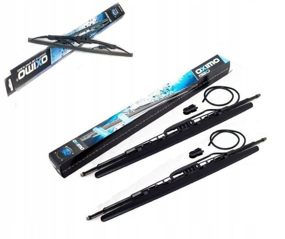 Щітки склоочисника з омивачем (2 шт, Oximo) для Mercedes Vito W638 1996-2003 років.