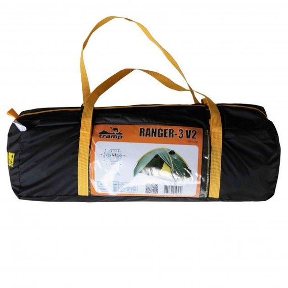Палатка трехместная туристическая Tramp Ranger 3 (v2), TRT-126 | Зображення 7