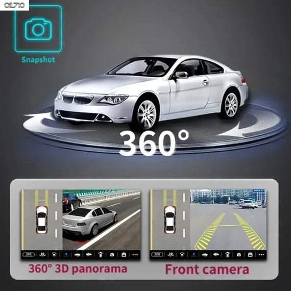 Система кругового огляду Car Cam 360 градусів Panoramic Night Vision Pro HD | Зображення 3