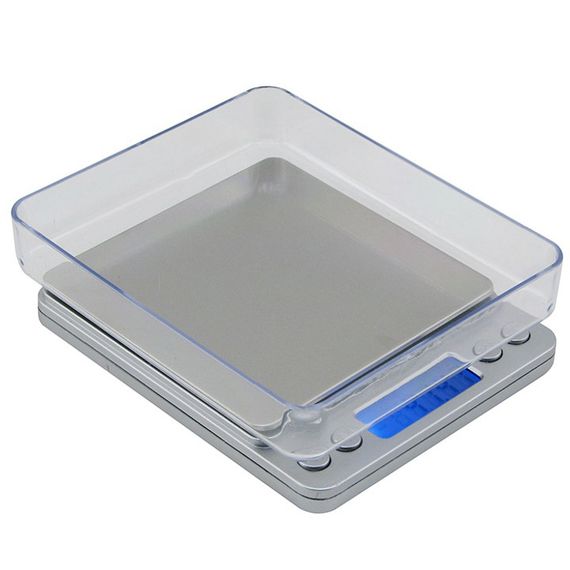 Ваги ювелірні Domotec MS-1729B електронні з 2-ма чашами 0,01-500 гр