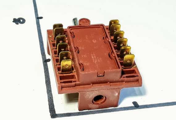 Переключатель пятипозиционный АС 620 А "Argenson" (Турция) | Зображення 1
