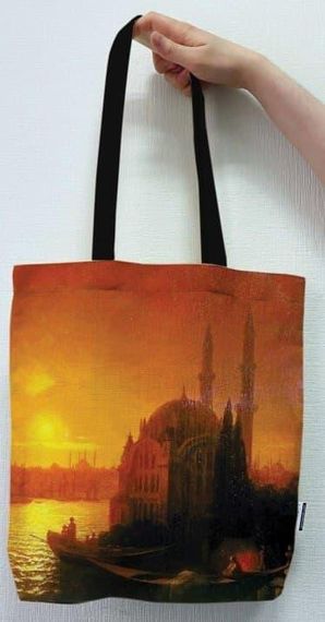 Экосумка из двунитки - И. Айвазовский - Константинополь. Сильпо