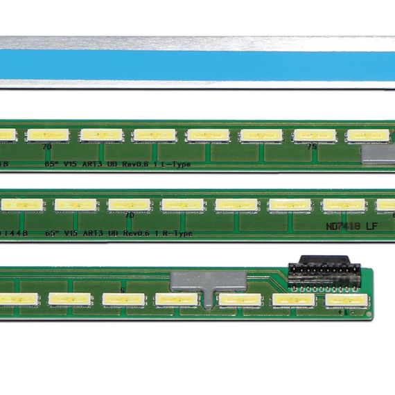 LED підсвітка TV 65" V15 ART3 UD REV0.6 1 L/R-Type 6916L2183A 6916L2184A 6922L-0143A 6922L-0173A 2шт. | Зображення 1