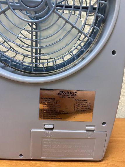 Вентилятор з ліхтариком на акумуляторі, портативний вентилятор з підсвічуванням   знижка | Зображення 8