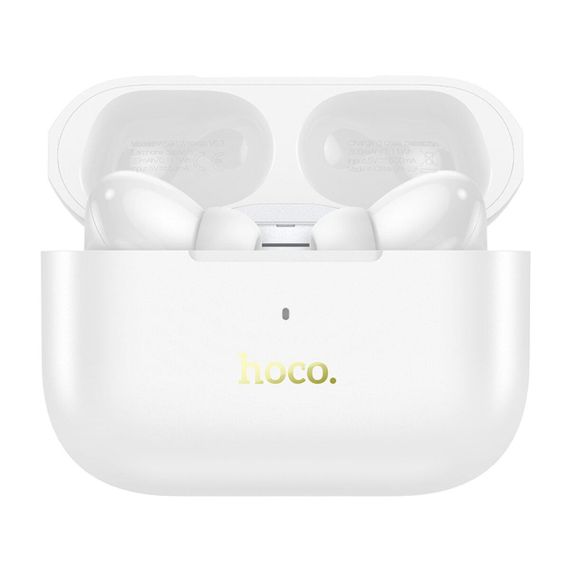 Бездротові навушники HOCO EW56 Plus Generoso true wireless ANC noise reduction BT headset White | Зображення 3