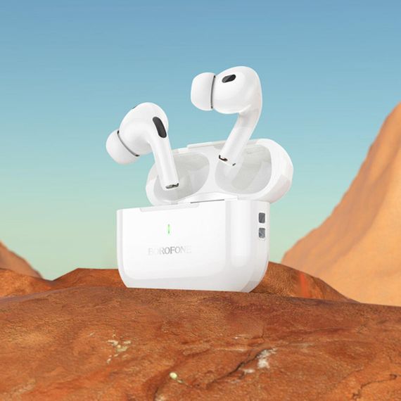 Бездротові навушники BOROFONE BW59 True wireless stereo headset White | Зображення 6