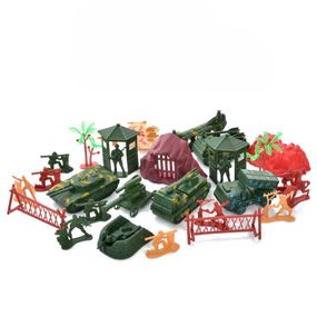 Детский набор солдатиков 2069D-1 военная техника, с транспортом