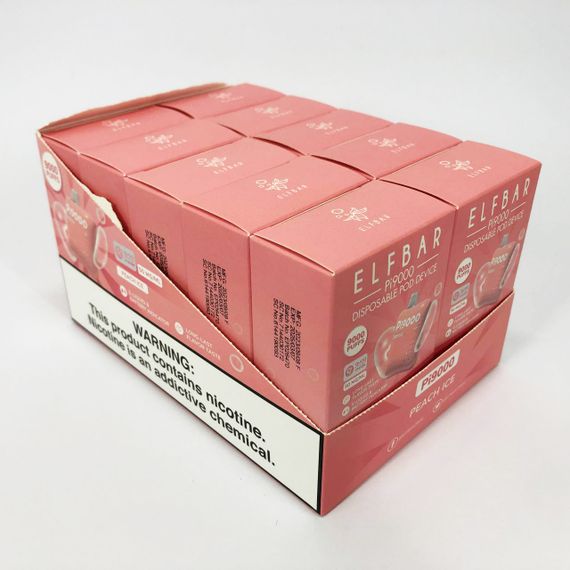 Elf Bar Pi9000 смак Персик (Peach Ice) (ws51411-7) | Зображення 2